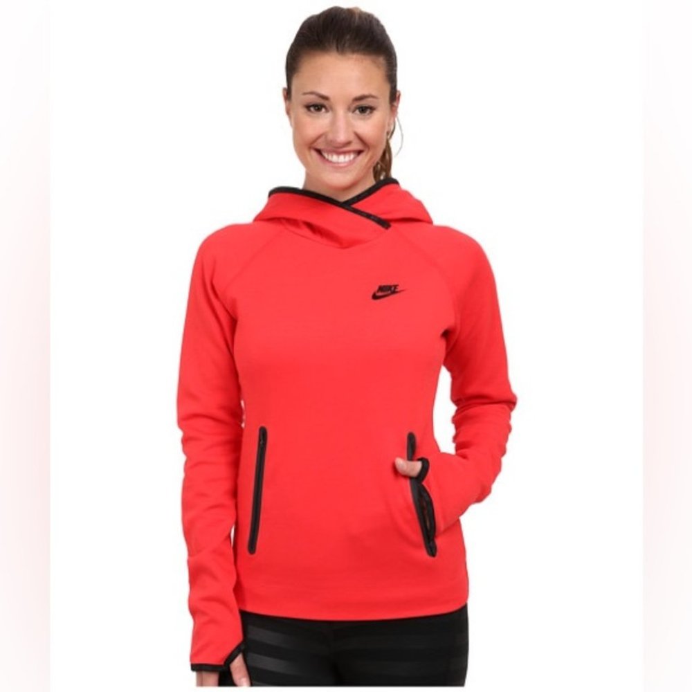 NIKE tech fleece funnel hoodie